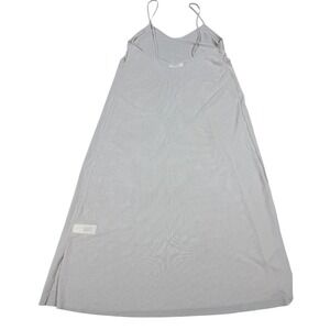 FORTE FORTE‎ Dress Womens Size 0 Beige Sheer Mesh Slip Midi Made In Italy